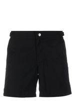 Alexander McQueen buckle-detail swim shorts - BLACK - thumbnail