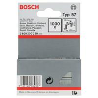 Bosch Accessories 2609200230 Nieten met plat draad Type 57 1000 stuk(s) Afm. (l x b) 8 mm x 10.6 mm