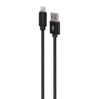 GEMBIRD USB naar Lightning-kabel, CCDB-mUSB2B-AMLM-6, Zwart, 1,8 m