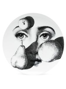 Fornasetti assiette décorative Tema e Variazioni n.218 - Blanc