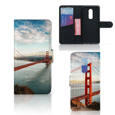 OnePlus 6 Flip Cover Golden Gate Bridge OnePlus 6 Flip Cover Golden Gate Bridge