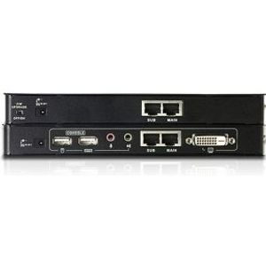 ATEN USB DVI Cat 5 KVM Verlenger (1024 x 768@60m)