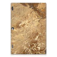 Lenovo Tab 10 | Tab 2 A10-30 Tablet Back Cover Marmer Creme - thumbnail