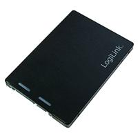 LogiLink AD0019 M.2 (NGFF S-ATA III) naar S-ATA adapter (2,5 inch SSD), B+M Key compatibel zwart
