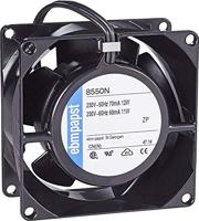 ebm-papst 8550 N universele ventilatoren, koelers en radiatoren (universeel, ventilator, 2700 tpm, 30 dB, 50 m³/h, zwart)