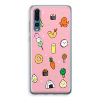 Happy bento friends: Huawei P20 Pro Transparant Hoesje