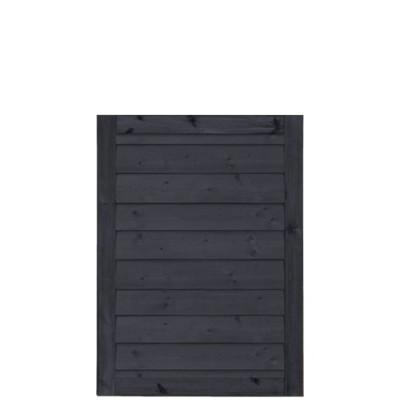 Zwart Houten Stapelrabat Tuinpoort Klink 100 x 125 CM Zwart Houten Stapelrabat Tuinpoort Klink 100 x 125 CM