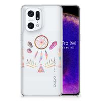 OPPO Find X5 Pro Telefoonhoesje met Naam Boho Dreamcatcher - thumbnail