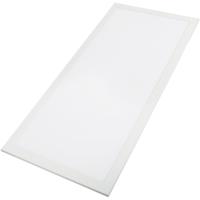 LED Paneel - Aigi - 60x120 Helder/Koud Wit 6000K - 60W Inbouw Rechthoek - Mat Wit - Flikkervrij