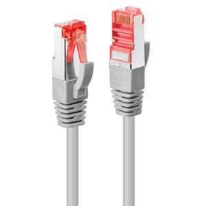 LINDY 47709 RJ45 Netwerkkabel, patchkabel CAT 6 S/FTP 15.00 m Grijs 1 stuk(s)