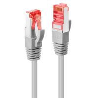 LINDY 47709 RJ45 Netwerkkabel, patchkabel CAT 6 S/FTP 15.00 m Grijs 1 stuk(s) - thumbnail