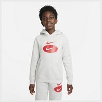 Nike Hoodie NSW Core - Grijs/Rood Kids