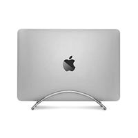 Twelve South BookArc voor MacBook | Ruimtebesparende verticale standaard voor het organiseren van werk en thuiskantoor voor Apple MacBooks, *Nu compatibel met M1 MacBooks* (zilver)