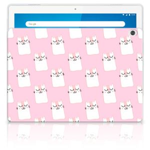 Lenovo Tab M10 Back Case Sleeping Cats