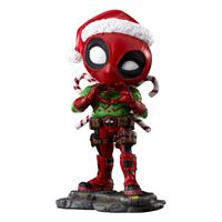 X-Men Mini Co. PVC Figure Deadpool Christmas Version 15 Cm - thumbnail