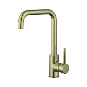 Best Design Keukenmengkraan Nancy Uitloop Gebogen 31.7 cm 1-hendel Mat Goud