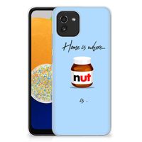 Samsung Galaxy A03 Siliconen Case Nut Home - thumbnail