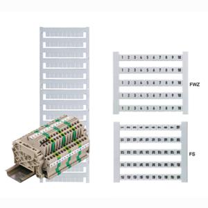 Klemmarkeerder Weidmüller DEK 6,5 FS 1-50 0468260001 Wit 500 stuk(s)