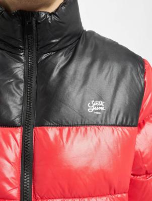 Sixth June / winterjas Bicolor Vinyl Down in rood