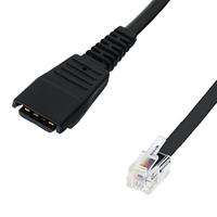 Jabra Kabeldeel QD naar RJ10 (Siemens, 0,5 m, glad)