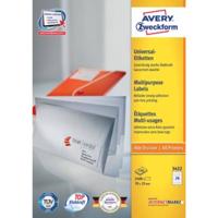 Etiket avery zweck 3422 70 x 35 mm 2400 st