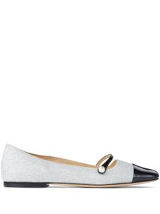 Jimmy Choo ballerines Elisa en cuir - Argent