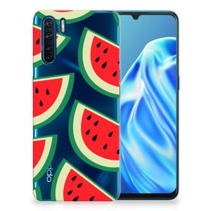 OPPO A91 Siliconen Case Watermelons