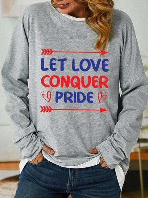 Lilicloth X Rajib Sheikh Let love Conquer Pride Women's Sweatshirt