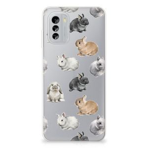 TPU Hoesje voor Nokia G60 Konijntjes