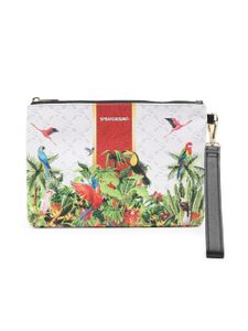 sprayground kid pochette Flawless Flight à imprimé graphique - Blanc