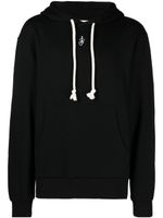 JW Anderson hoodie à logo brodé - Noir