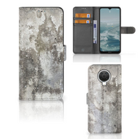 Nokia G10 | G20 Bookcase Beton Print - thumbnail