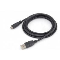 Equip 128886 USB-kabel 3 m USB 2.0 USB A USB C Zwart