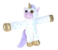 Wild Republic knuffel unicorn 20 cm pluche wit/goud/paars