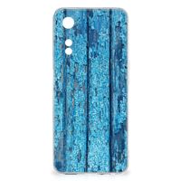 OPPO A78 5G | A58 5G Bumper Hoesje Wood Blue