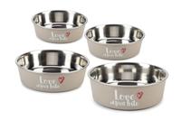 Beeztees K&Bz Bz Ss Dog Bowl First Bite Grey 21 420 g