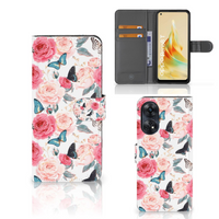 OPPO Reno8 T 4G Hoesje Butterfly Roses