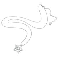 Swarovski 5617919 Ketting Stella zilverkleurig-wit 38-45 cm