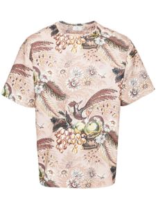 ETRO t-shirt en coton à imprimé botanique - Rose