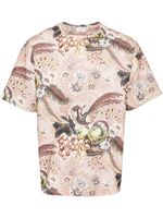 ETRO t-shirt en coton à imprimé botanique - Rose