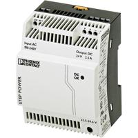 Phoenix Contact STEP-PS/1AC/24DC/2.5 DIN-rail netvoeding 24 V/DC 2.75 A 60 W Aantal uitgangen: 1 x Inhoud: 1 stuk(s) - thumbnail