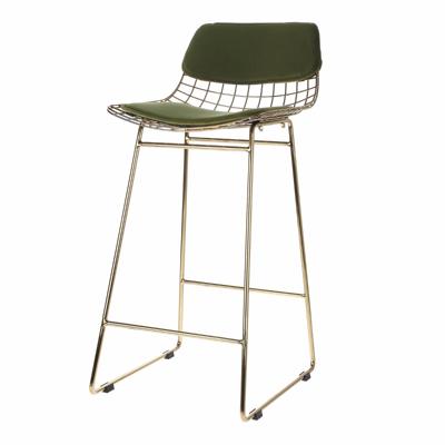 HKliving comfort kit fluweel groen voor barkruk HKliving comfort kit fluweel groen voor barkruk