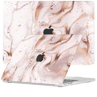 Lunso MacBook Air 15 inch M2/M3 (2023-2024) cover hoes - case - Marble Vera - thumbnail