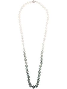 Baggins collier en perles des mers du sud en or blanc 18 ct