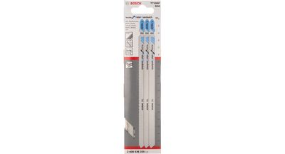 Bosch Accessories 2608636335 Decoupeerzaagblad T 718 BF Metal-Sandwich, verpakking van 3 stuks 3 stuk(s)