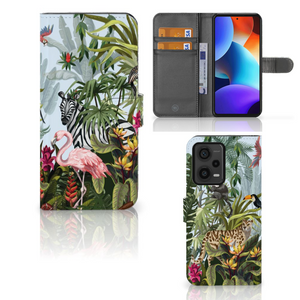 Telefoonhoesje met Pasjes voor Xiaomi Redmi Note 12 Pro Plus Jungle