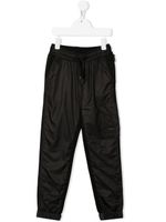 BOSS Kidswear pantalon de jogging à patch logo - Noir - thumbnail