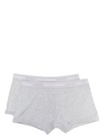 Dolce & Gabbana logo-waist cotton boxers (pack of two) - Gris