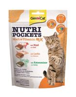 Gimcat Gimcat nutri pockets malt-vitaminemix