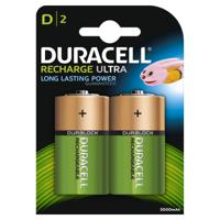 Duracell PreCharged Oplaadbare D batterij (mono) NiMH 3000 mAh 1.2 V 2 stuk(s) - thumbnail